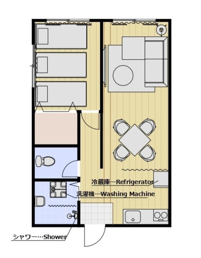 Type C Room 40平米 -ウル エスポワール那覇- Kume Exterior foto